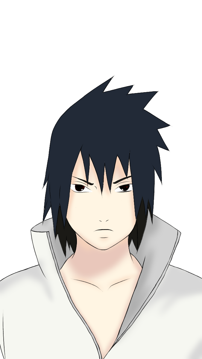 How To Draw Sasuke Uchiha From Naruto - Really Easy Drawing Sasuke Easy  Drawing With Color Png,Sasuke Uchiha Transparent - free transparent png  images - pngaaa.com