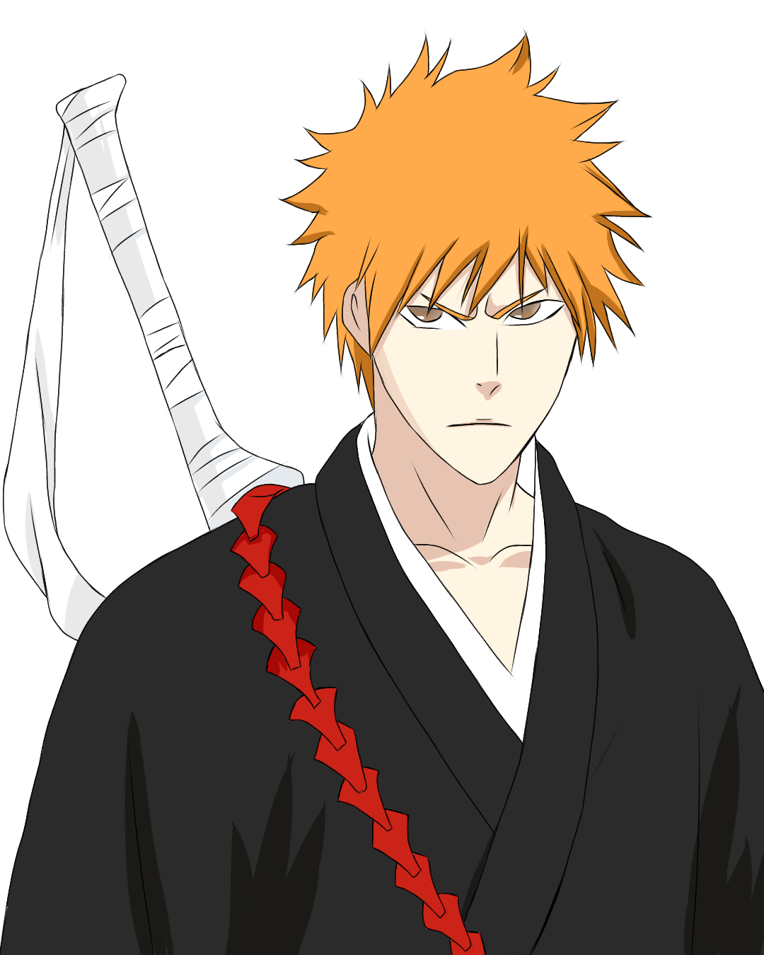 Anime Drawing, How to Draw Ichigo Kurosaki [Bleach] Step …