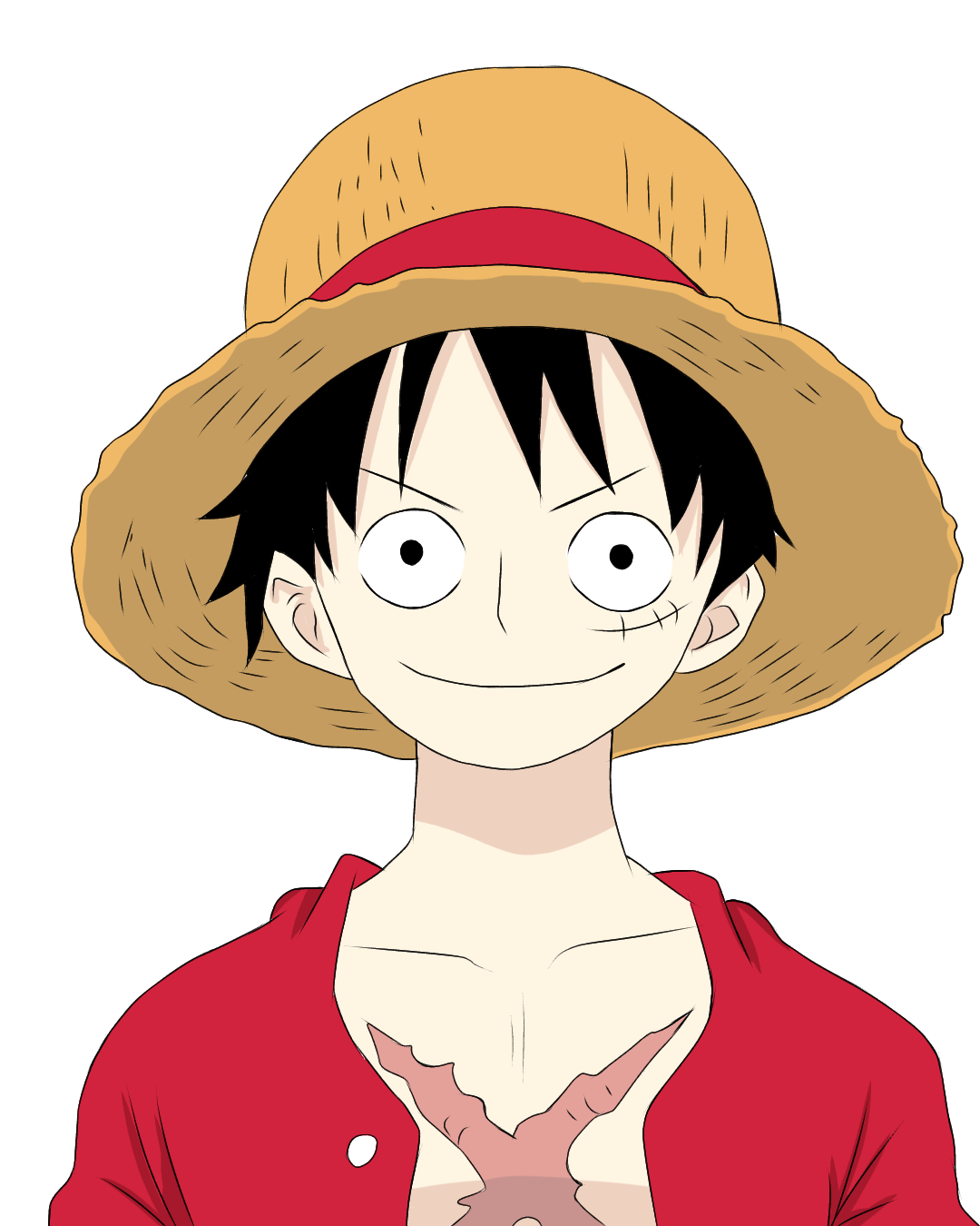 How to Draw Monkey D. Luffy