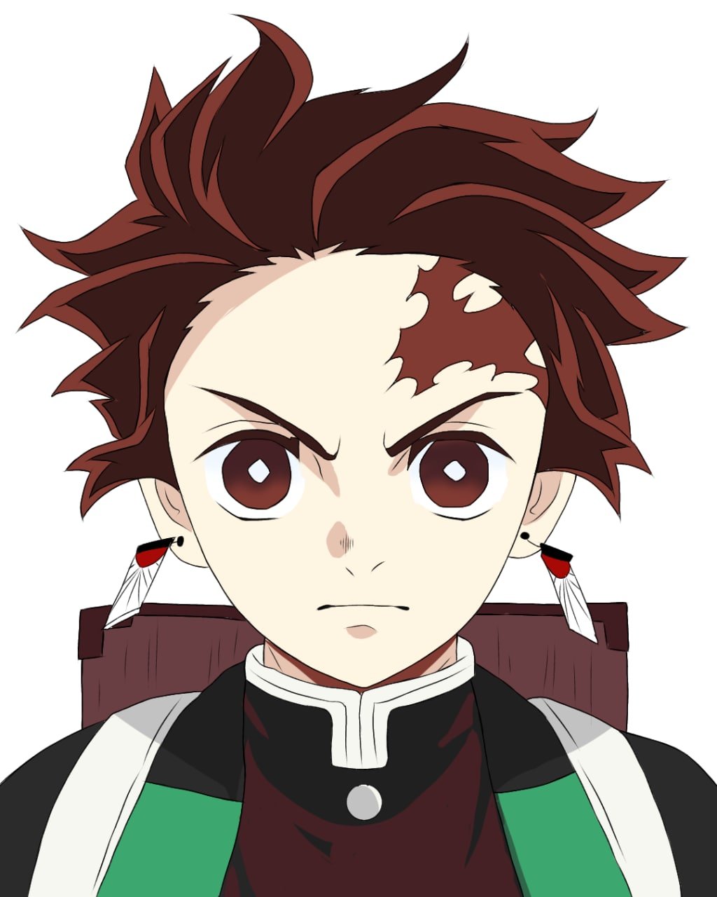 Tanjiro  Cute cartoon drawings, Anime character drawing, Anime